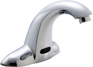 Delta Basin Faucet 1 Hole Motion Metering Resilient Plumbing