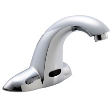 Delta Basin Faucet 1 Hole Motion Metering Resilient Plumbing